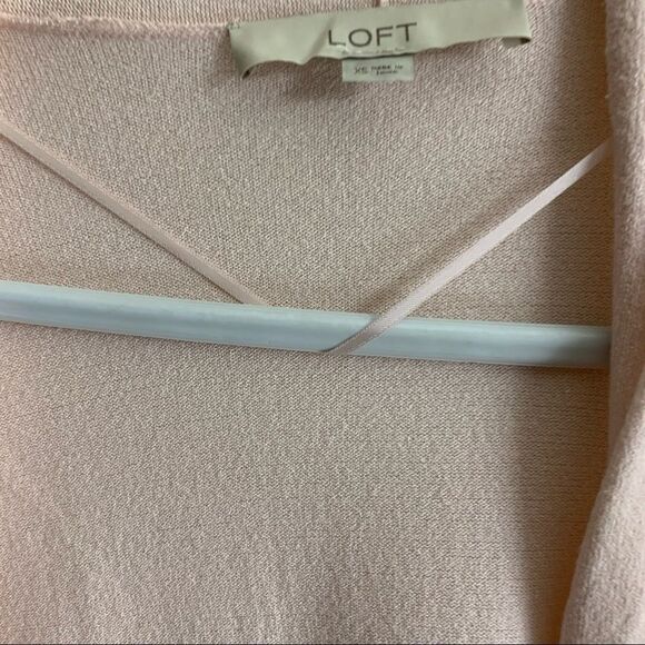 Loft‎ Baby Pink Lightweight Cardigan - Size XS - Picture 5 of 7